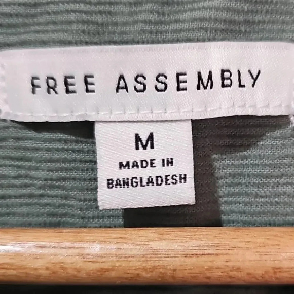 Free Assembly Tiered Swing Dress Laurel Wreath Size M - Picture 7 of 10